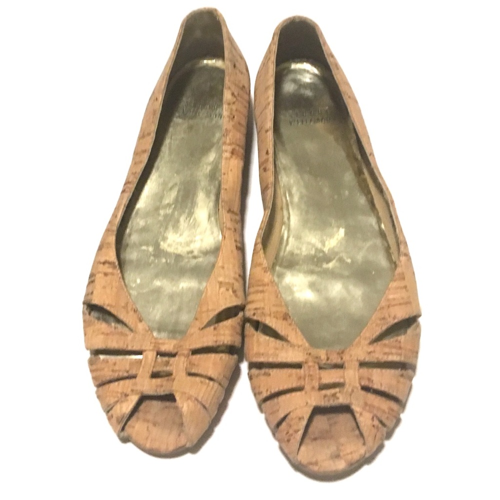 Stuart Weitzman | Cork Flat Sandals - image 1